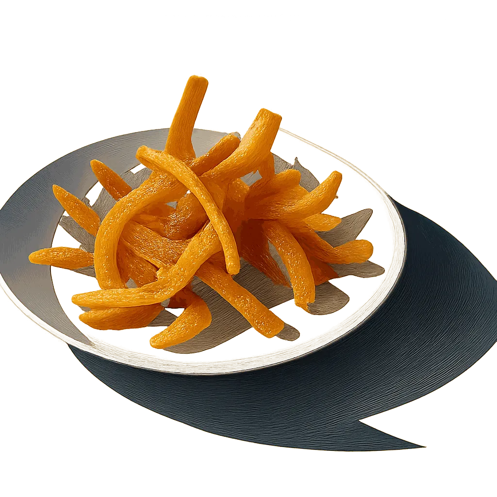 Candied orange peel